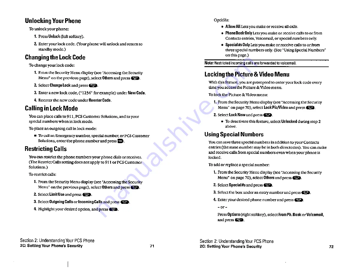 Sanyo SCP-5500 User Manual Download Page 42