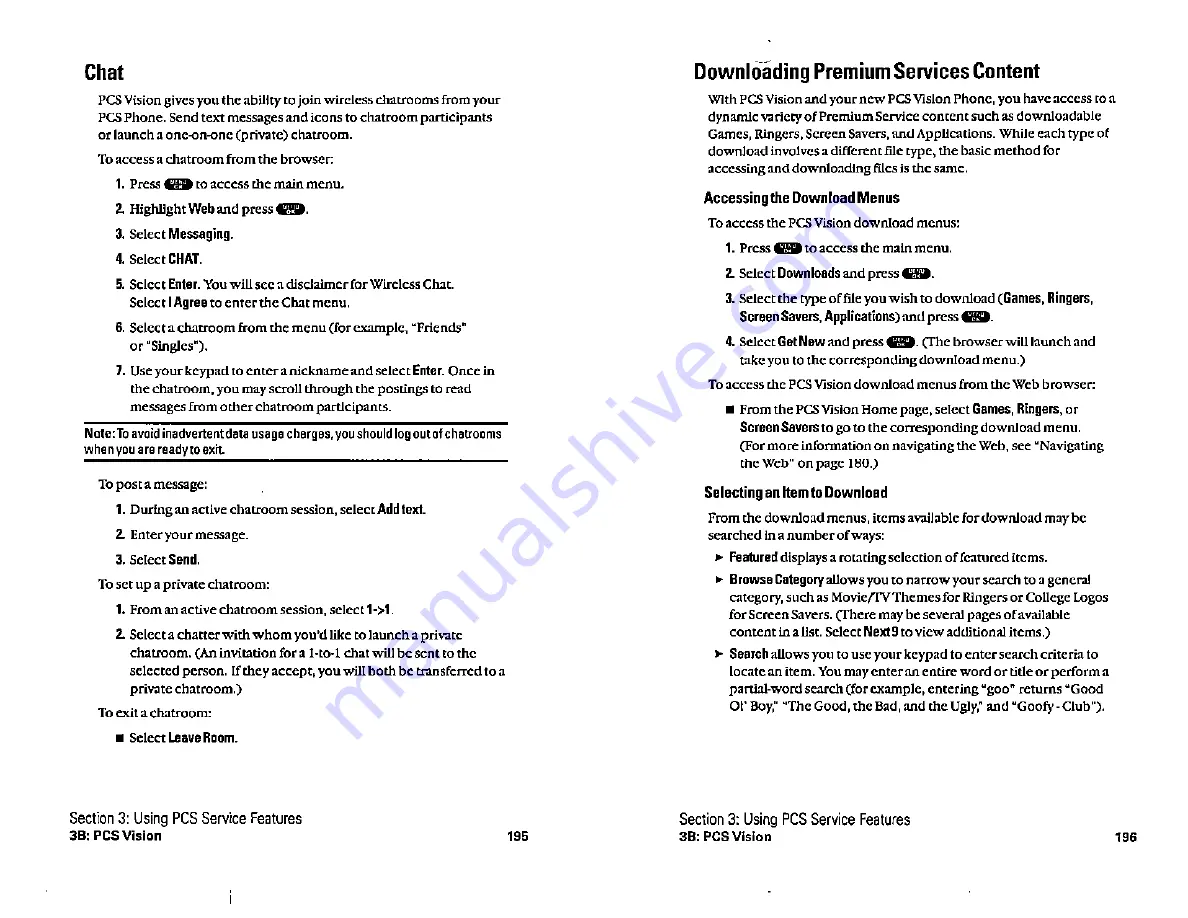 Sanyo SCP-5500 User Manual Download Page 104