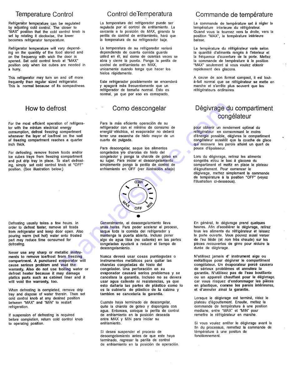 Sanyo SR-257 Instruction Manual Download Page 2