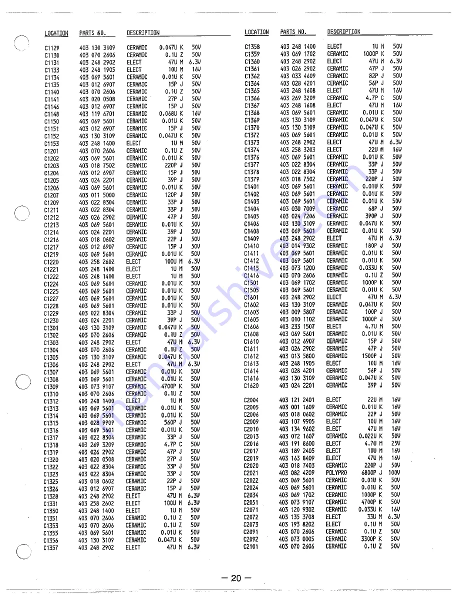 Sanyo SRT-600P Скачать руководство пользователя страница 21