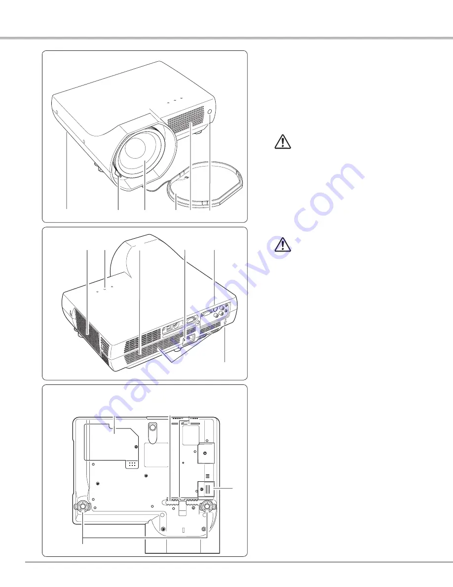 Sanyo Think GAIA PLC-XE45 Скачать руководство пользователя страница 8