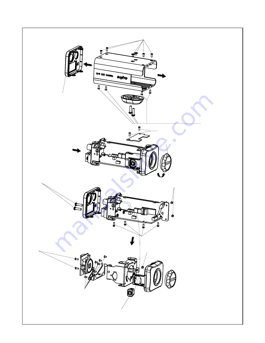 Sanyo VCB-3455P Скачать руководство пользователя страница 2