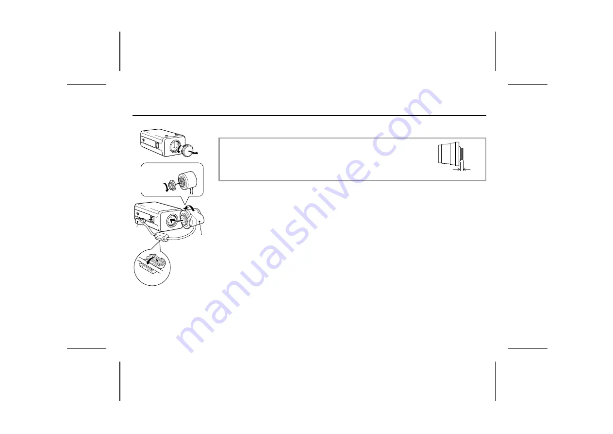 Sanyo VCC-4110P Скачать руководство пользователя страница 7