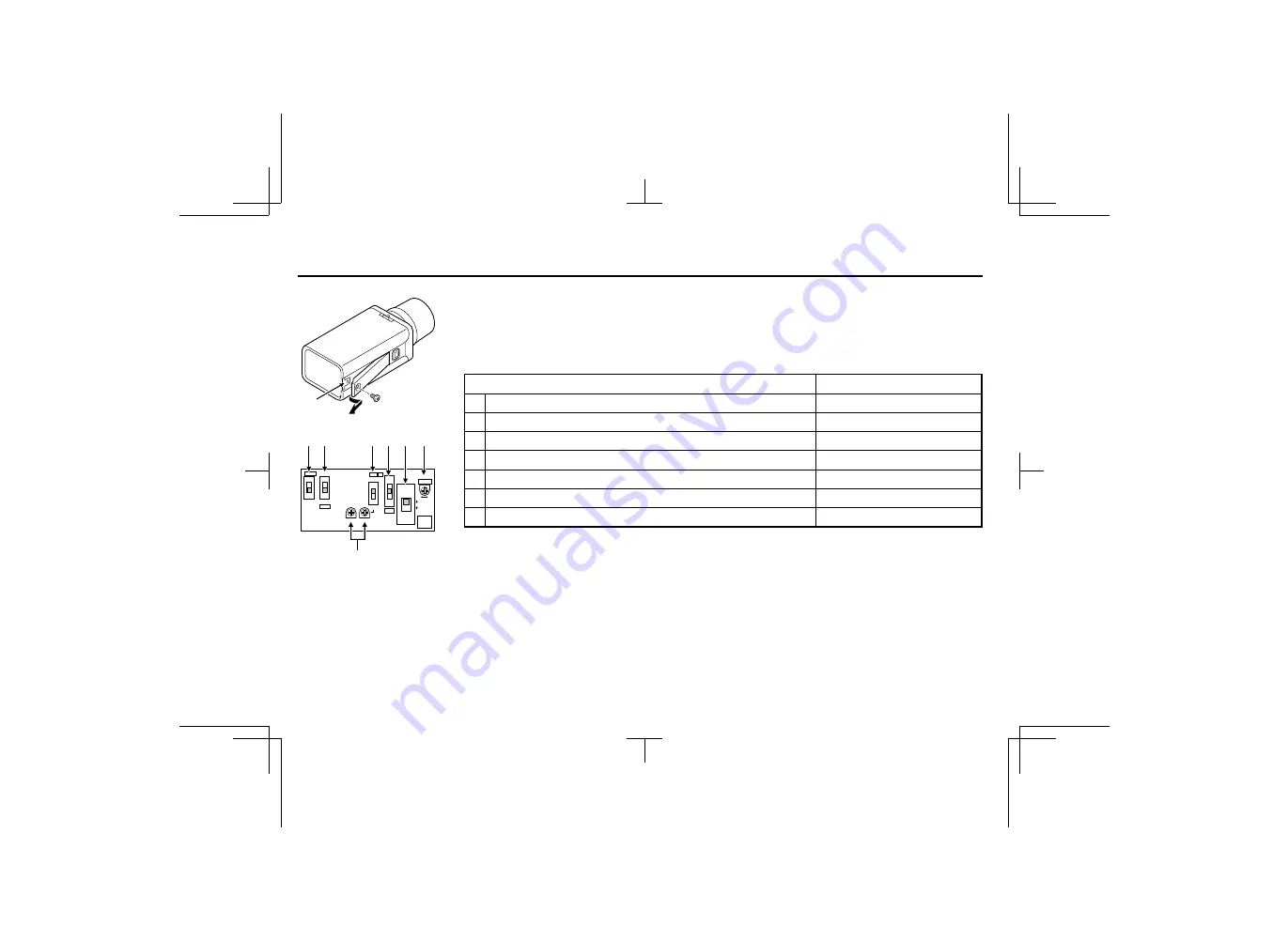 Sanyo VCC-4324 Скачать руководство пользователя страница 7