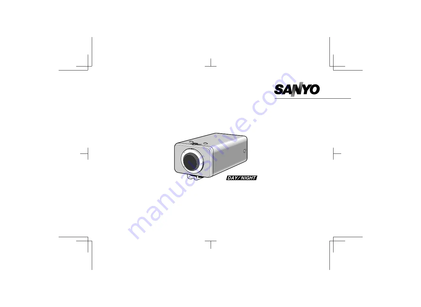 Sanyo VCC-4374 Скачать руководство пользователя страница 1