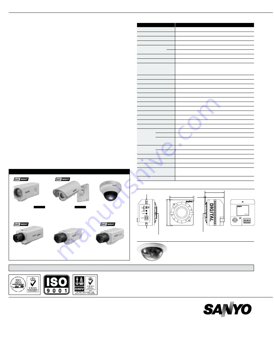 Sanyo VCC-5884EA - 1/3