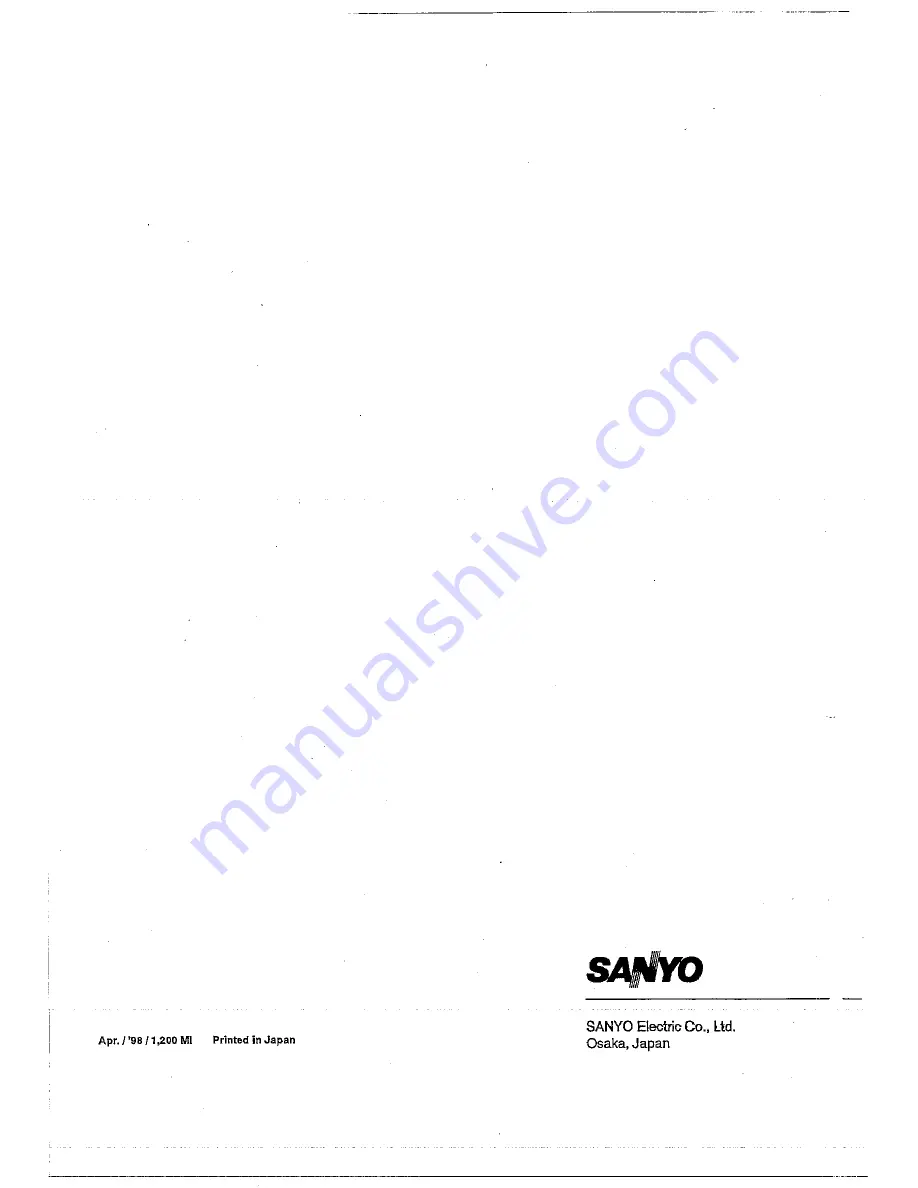 Sanyo VCC-5974P Скачать руководство пользователя страница 24