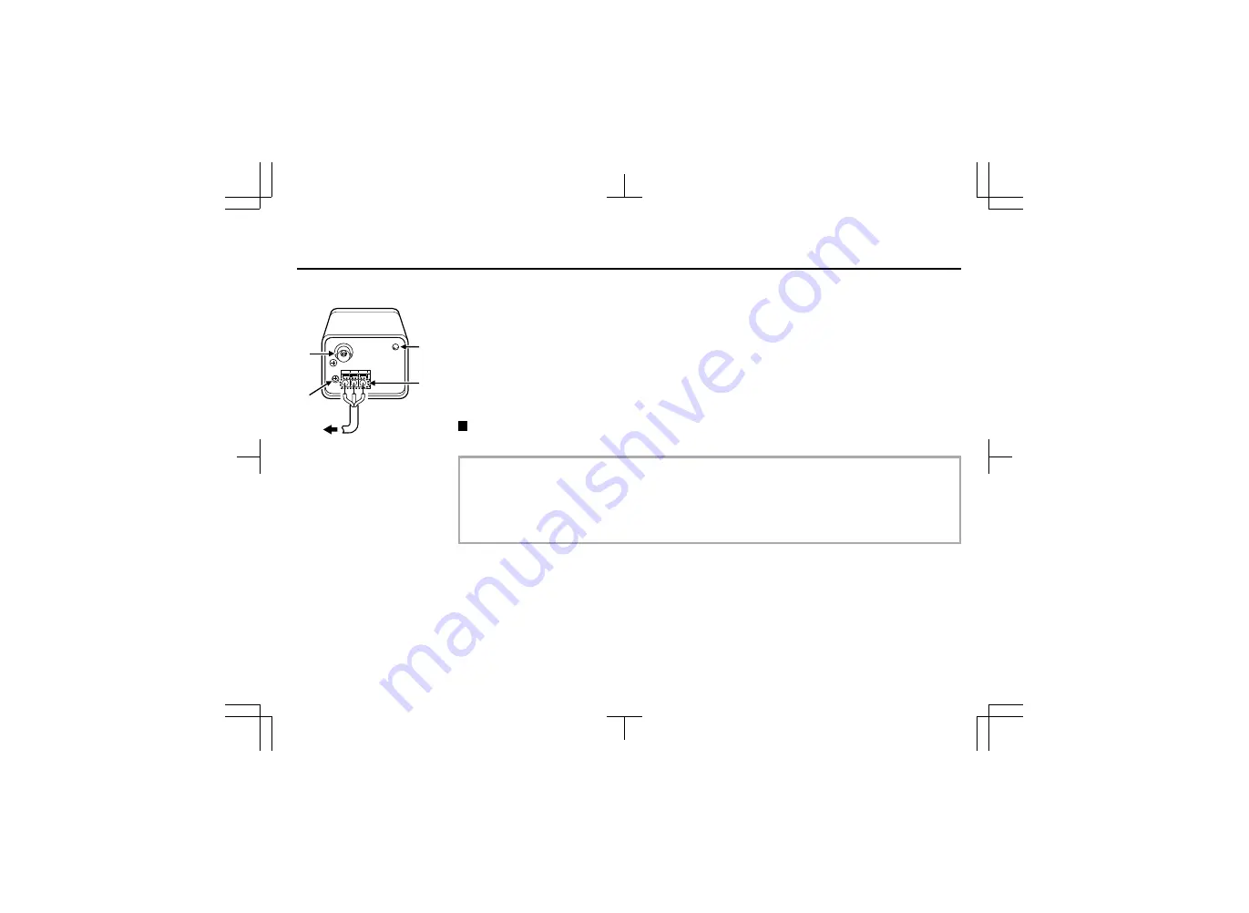 Sanyo VCC-6574 Скачать руководство пользователя страница 6