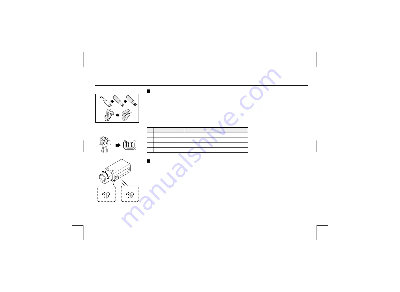 Sanyo VCC-6592P Скачать руководство пользователя страница 10