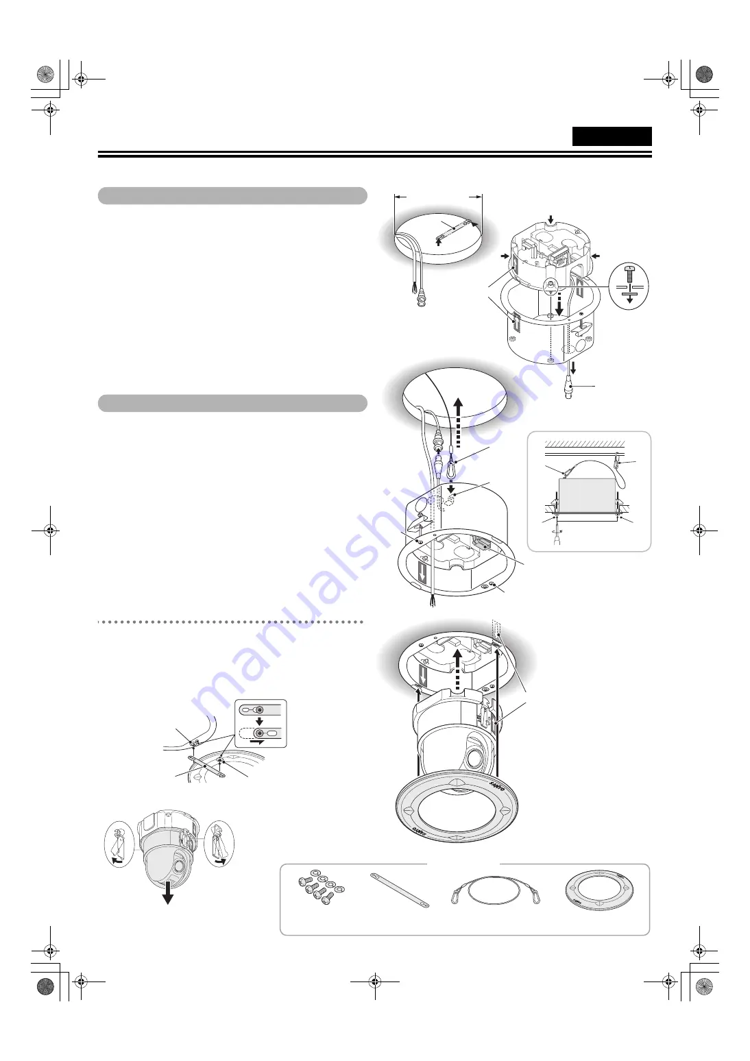 Sanyo VCC-9500 Installation Manual Download Page 4