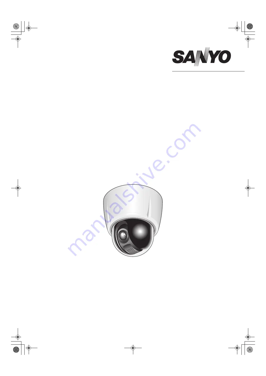 Sanyo VCC-9500P Скачать руководство пользователя страница 1