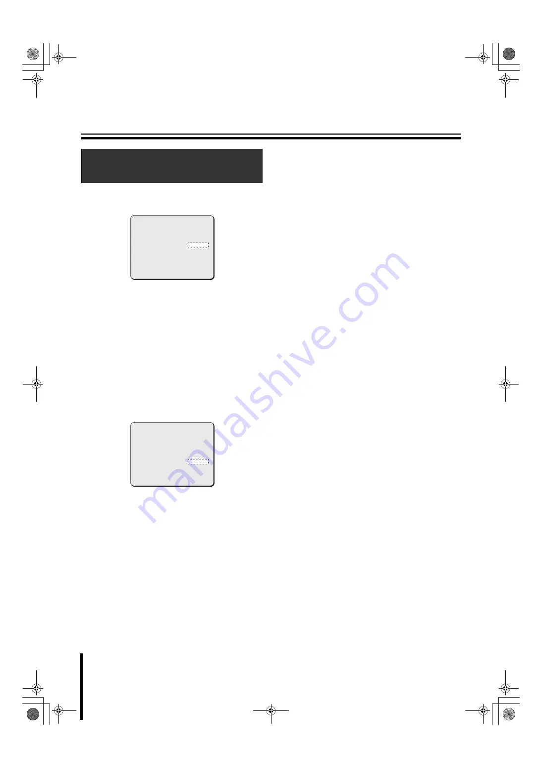 Sanyo VCC-9500P Instruction Manual Download Page 38