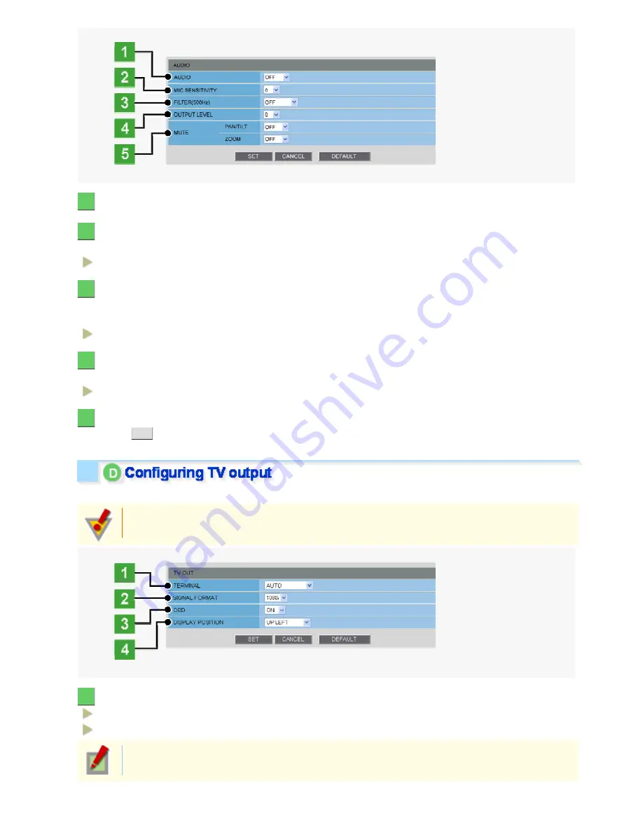 Sanyo VCC-HD5400 User Manual Download Page 64