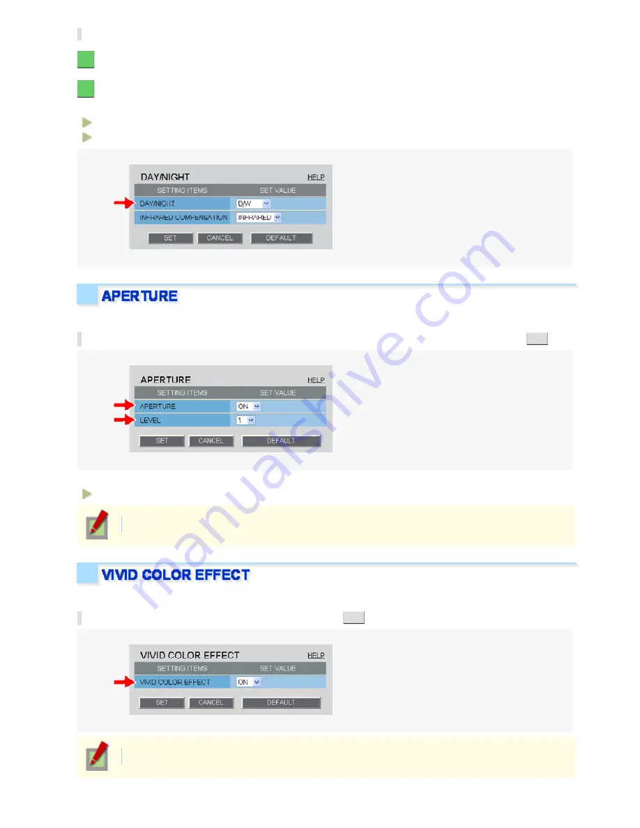 Sanyo VCC-HD5600 series Manual Download Page 80