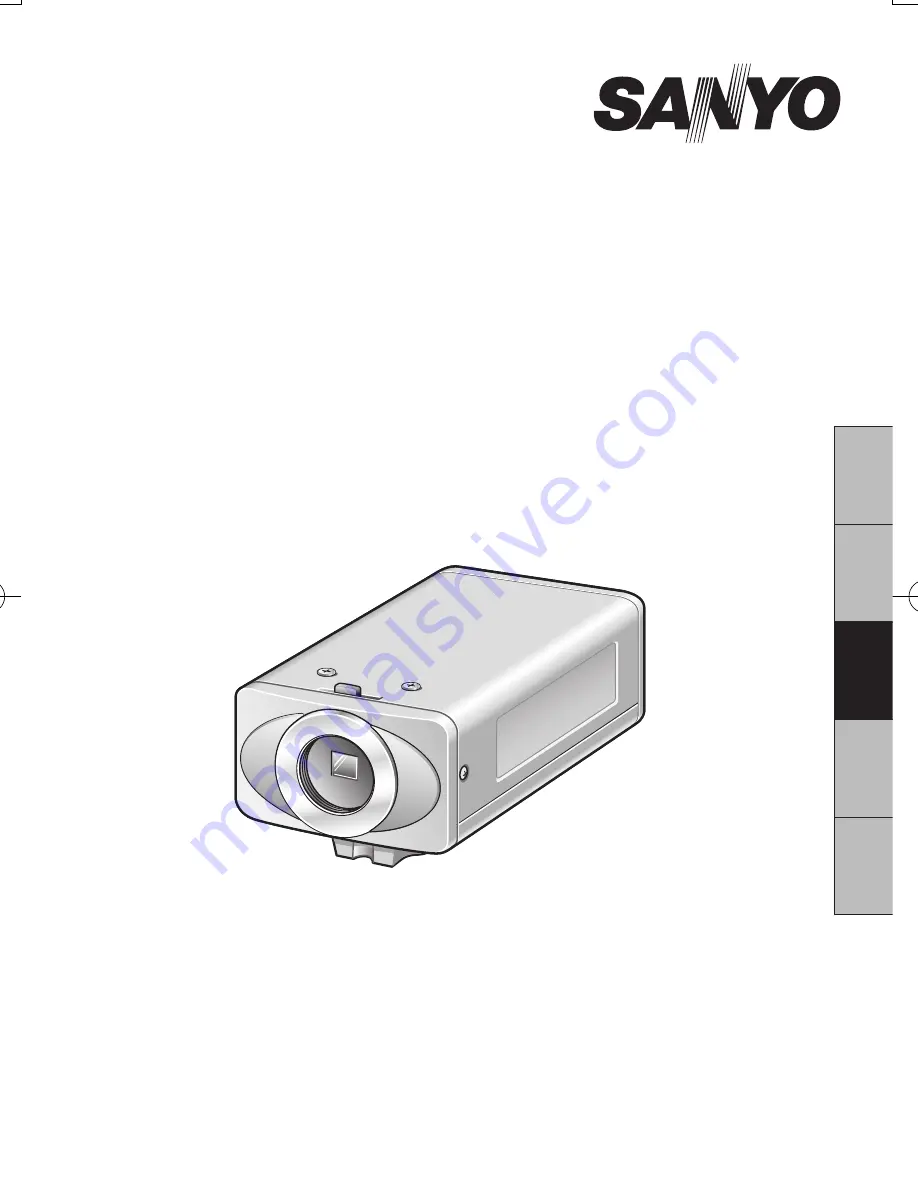 Sanyo VCC-N4598PC Instruction Manual Download Page 41