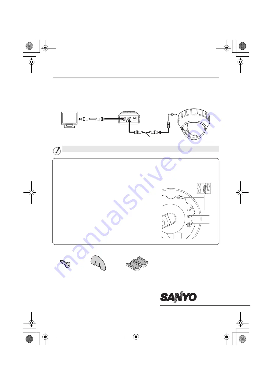 Sanyo VCC-N6695P Installation Manual Download Page 48