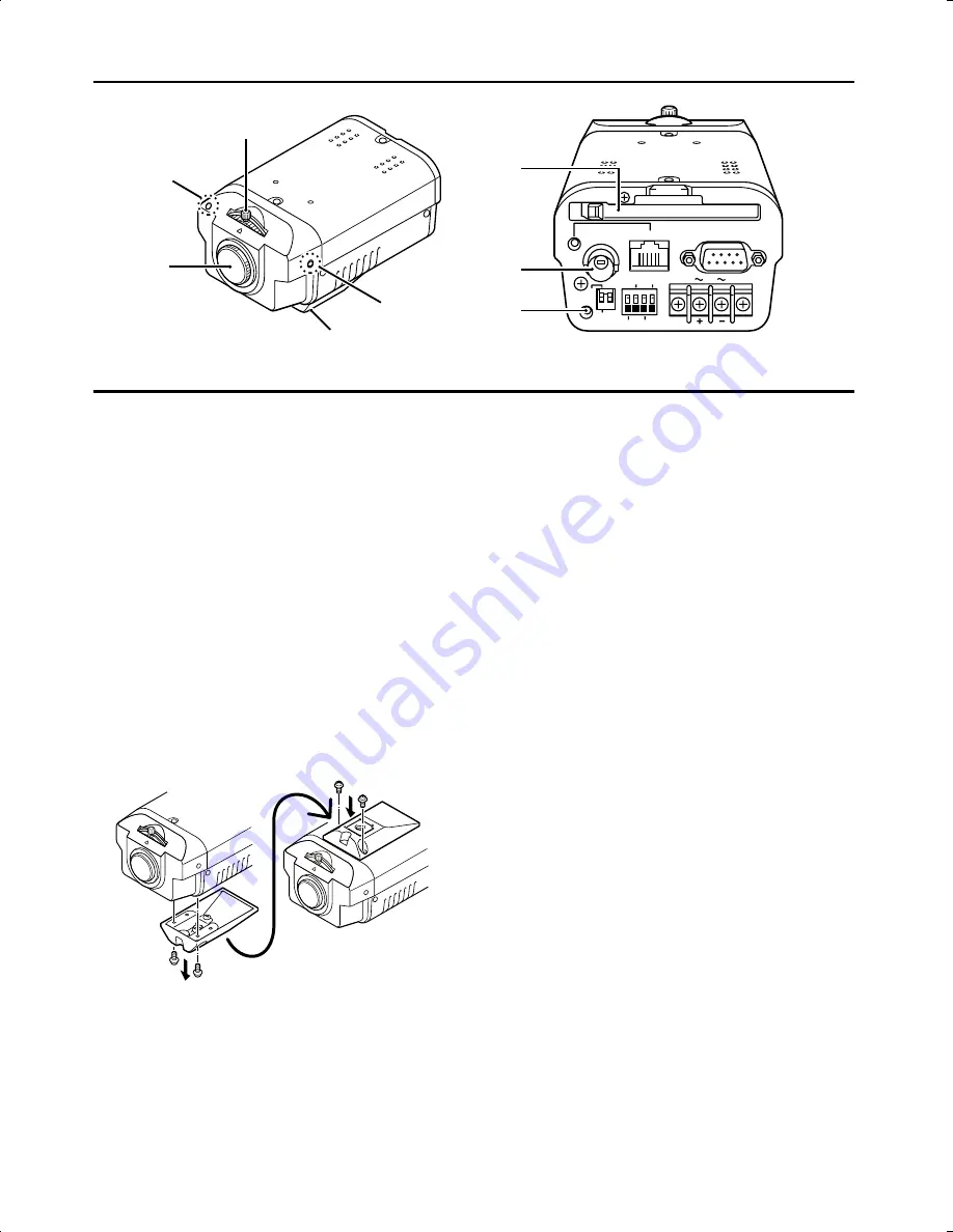 Sanyo VCC-WB2000P Instruction Manual Download Page 6