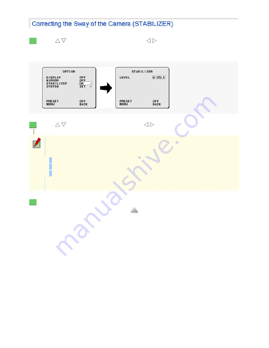 Sanyo VCC-XZ600P Instruction Manual Download Page 70