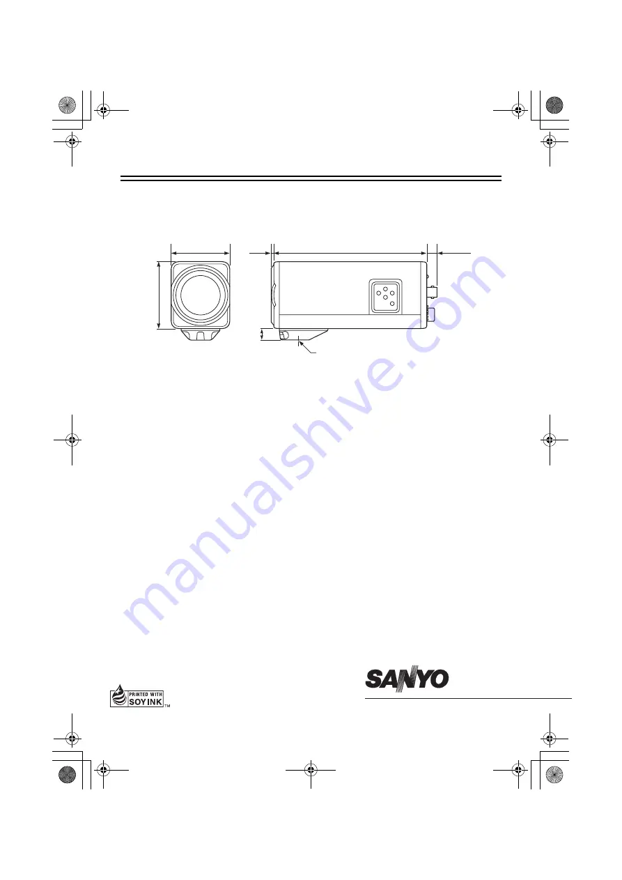 Sanyo VCC-ZM600 Installation Manual Download Page 44