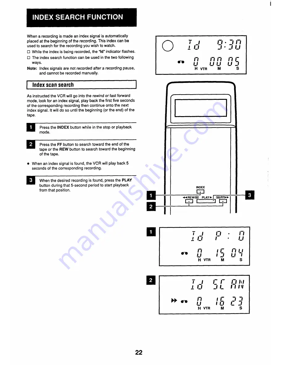 Sanyo VHR-150 Скачать руководство пользователя страница 23