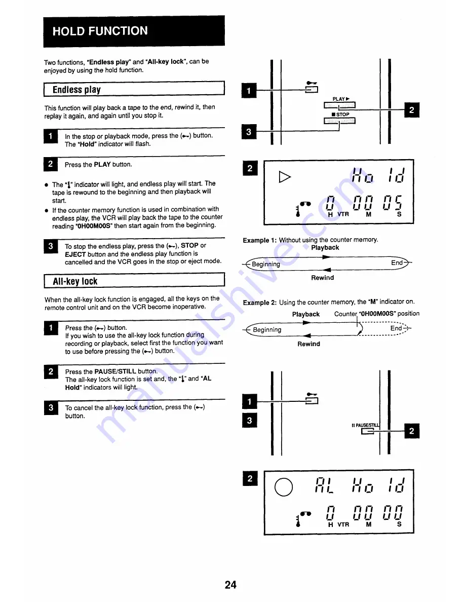 Sanyo VHR-150 Instruction Manual Download Page 25