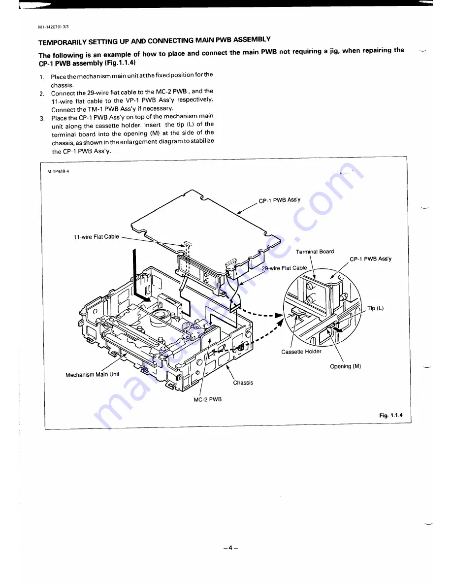 Sanyo VHR-330 Скачать руководство пользователя страница 4