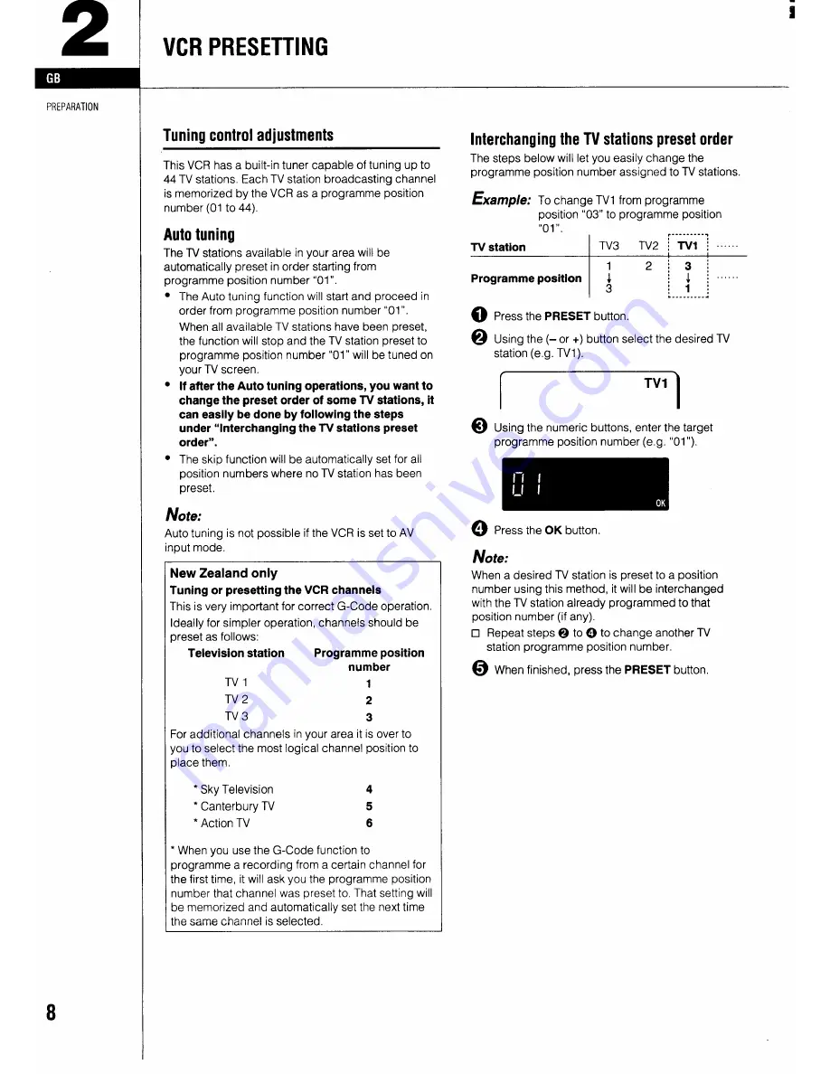 Sanyo VHR-550 Instruction Manual Download Page 10