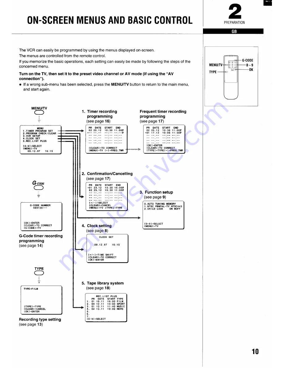 Sanyo VHR-730 Скачать руководство пользователя страница 11