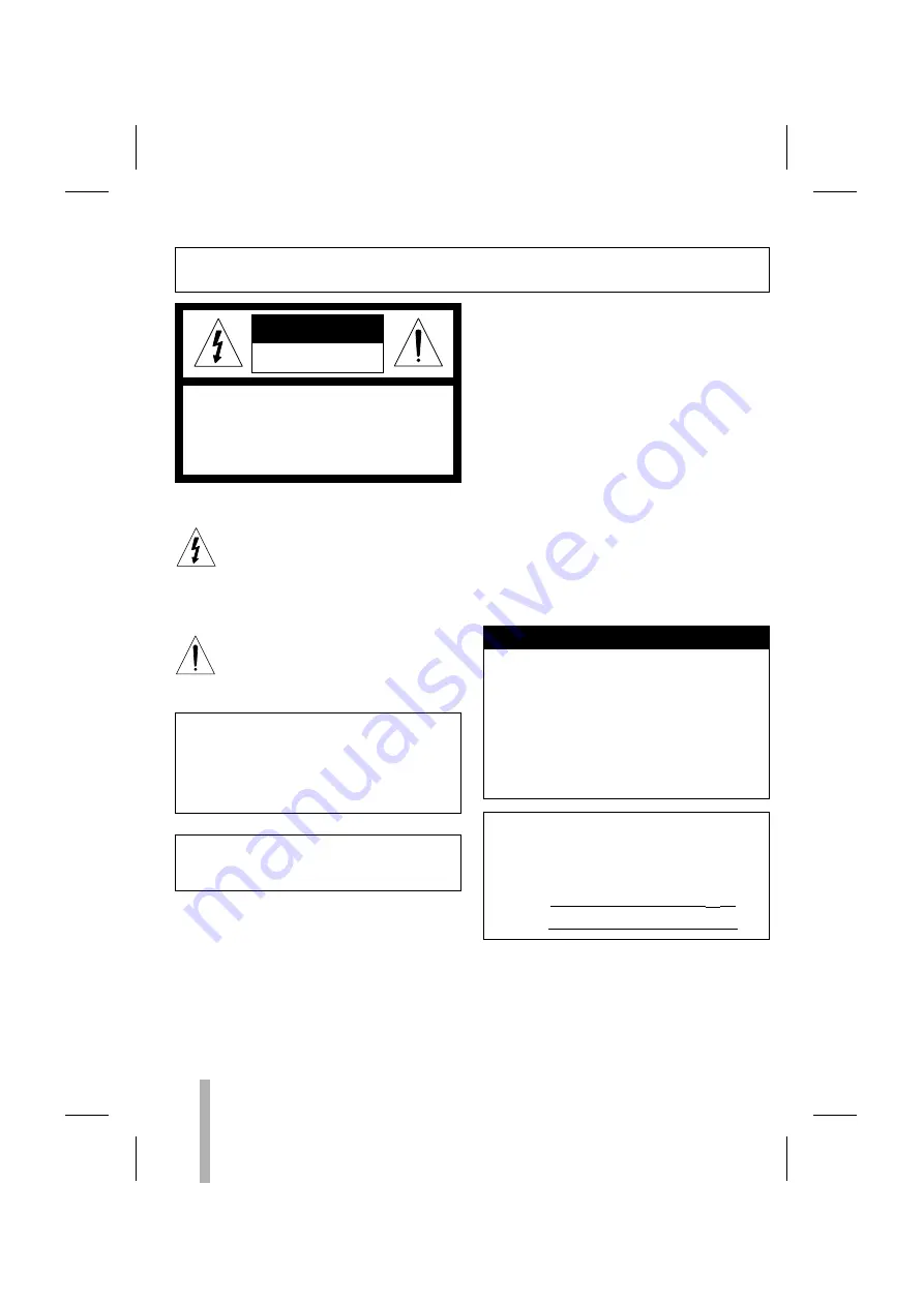 Sanyo VHR-H531 Instruction Manual Download Page 2