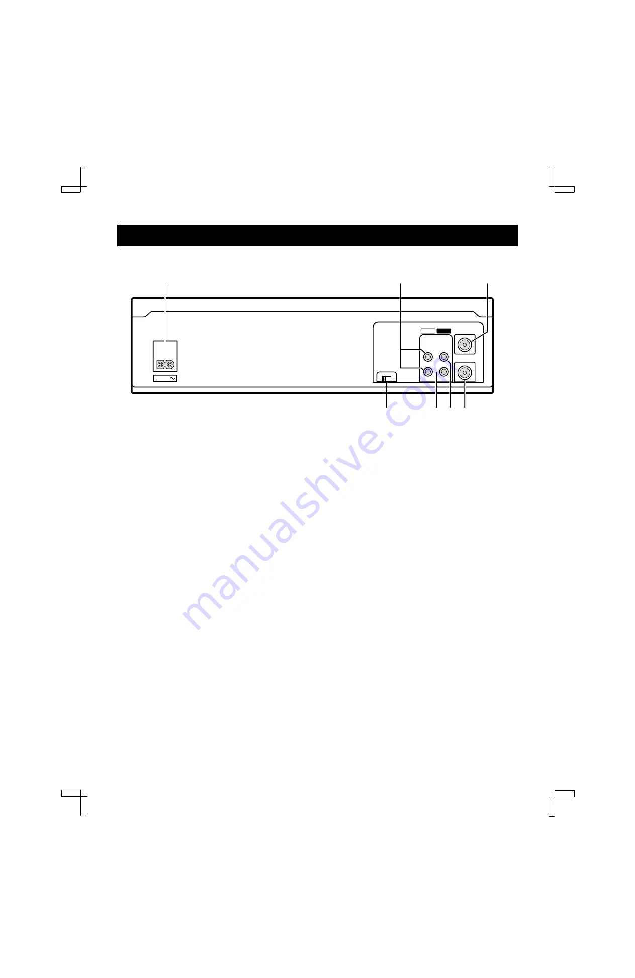 Sanyo VHR-M439 Скачать руководство пользователя страница 7