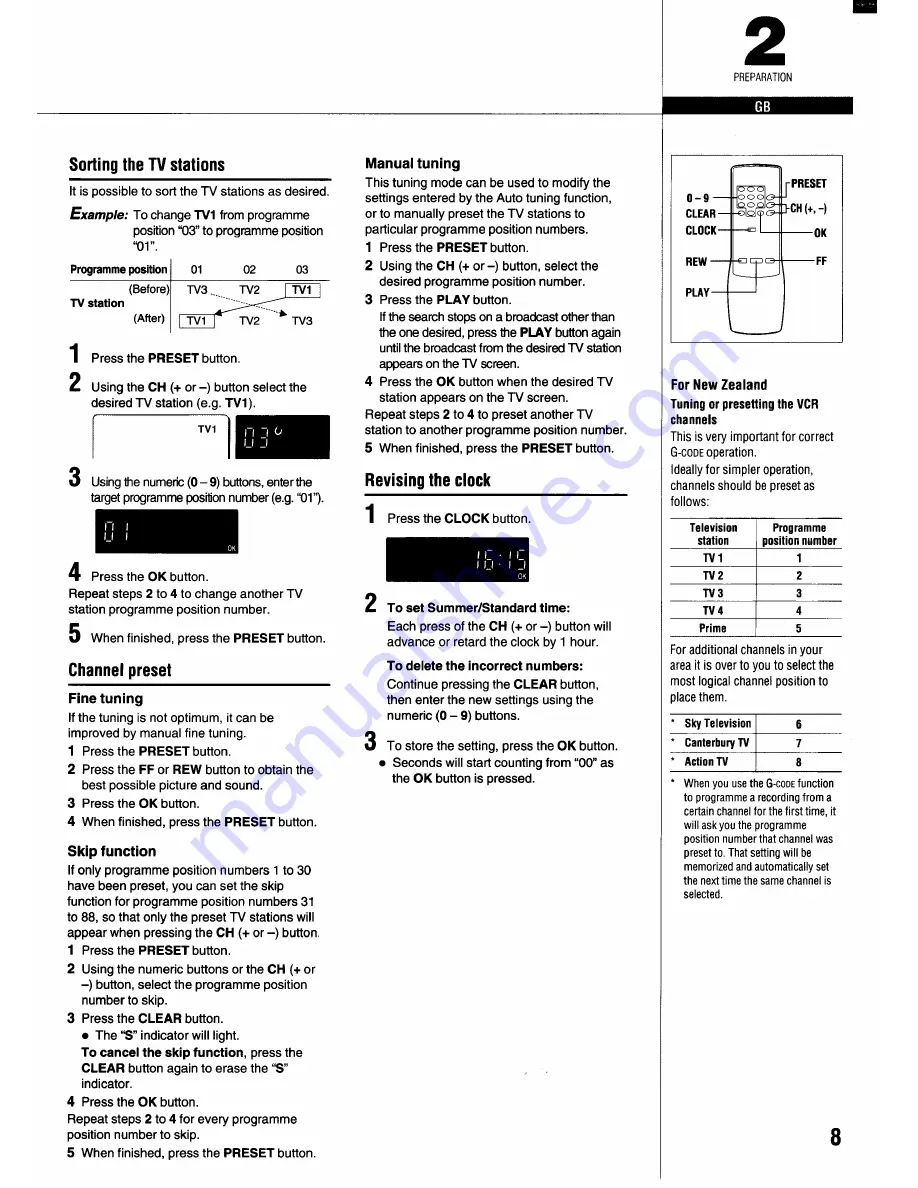 Sanyo VHR-VX200 Instruction Manual Download Page 11