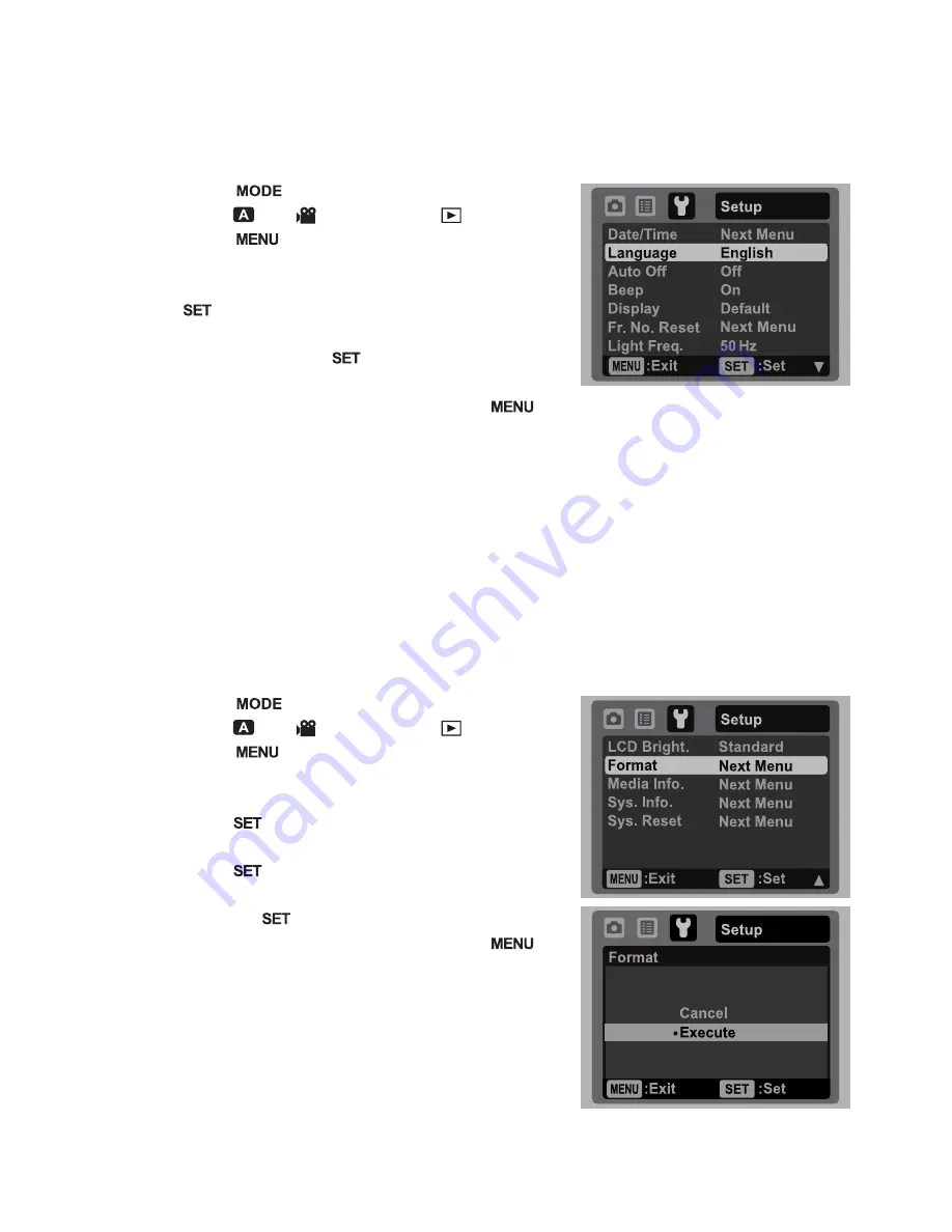 Sanyo VPC-S1285 Instruction Manual Download Page 18