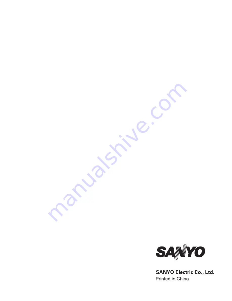 Sanyo VPC-S1285 Instruction Manual Download Page 45