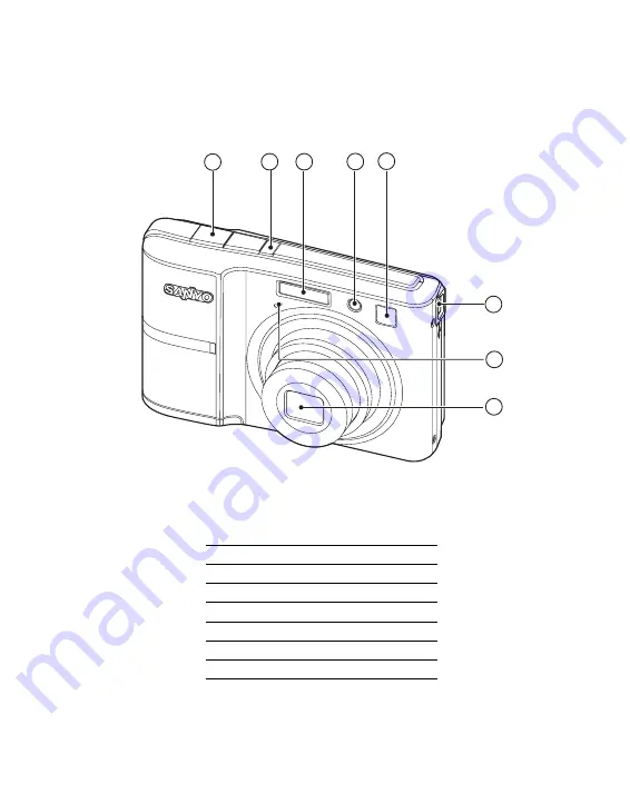 Sanyo VPC-S885 Скачать руководство пользователя страница 12