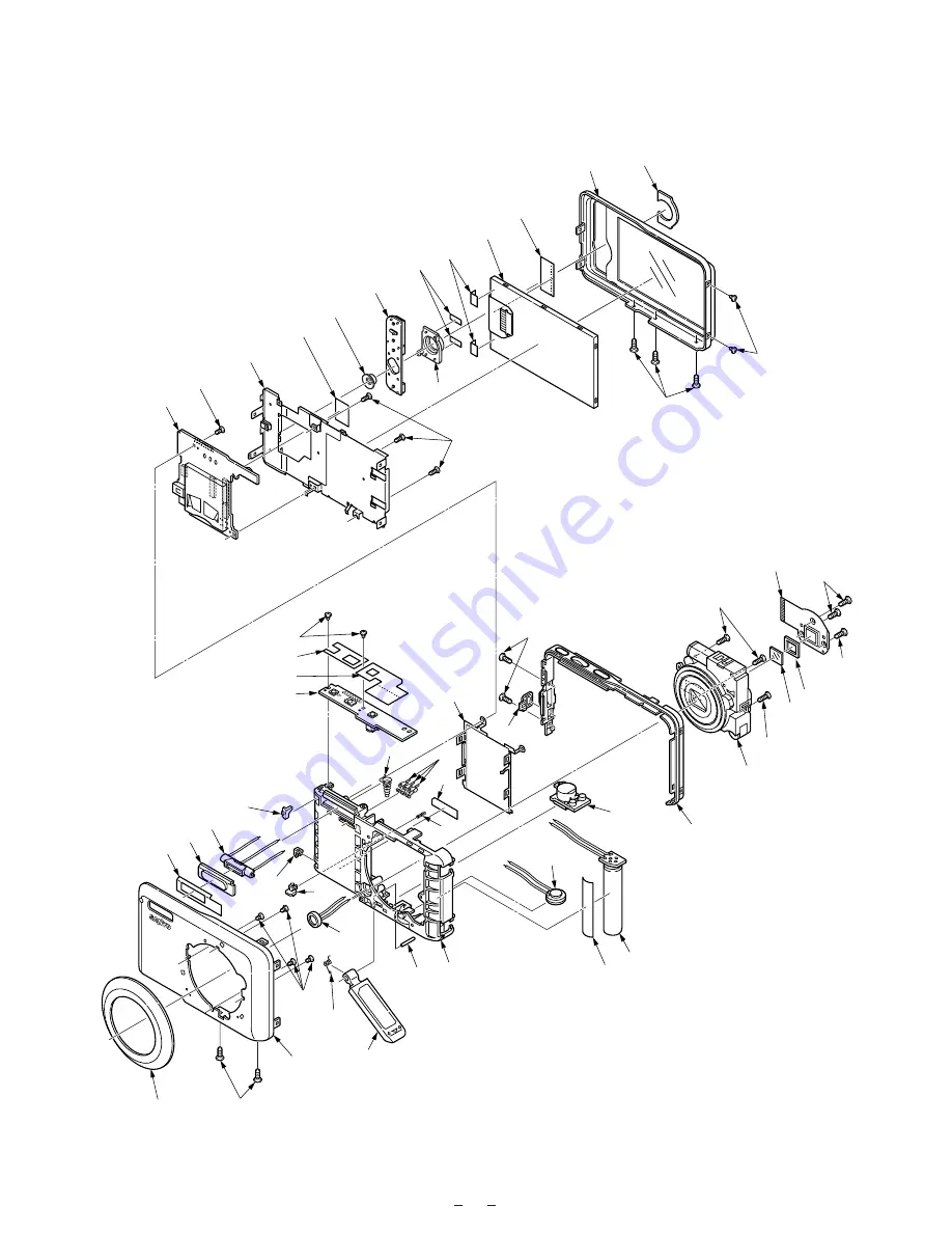 Sanyo VPC-X1400BL Service Manual Download Page 25