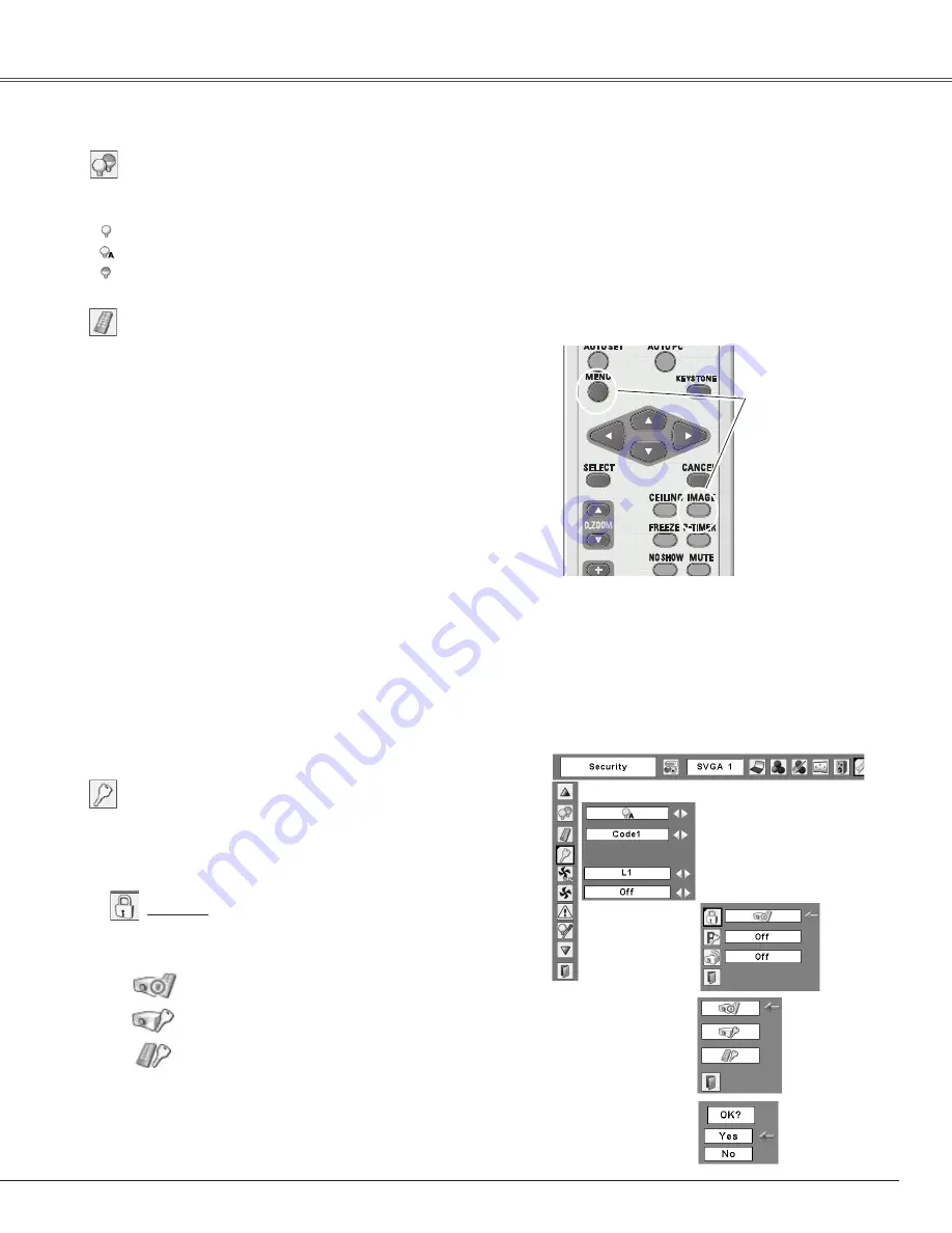 Sanyo XGA ULTRA SHORT-THROW PLC-XL51 Owner'S Manual Download Page 51