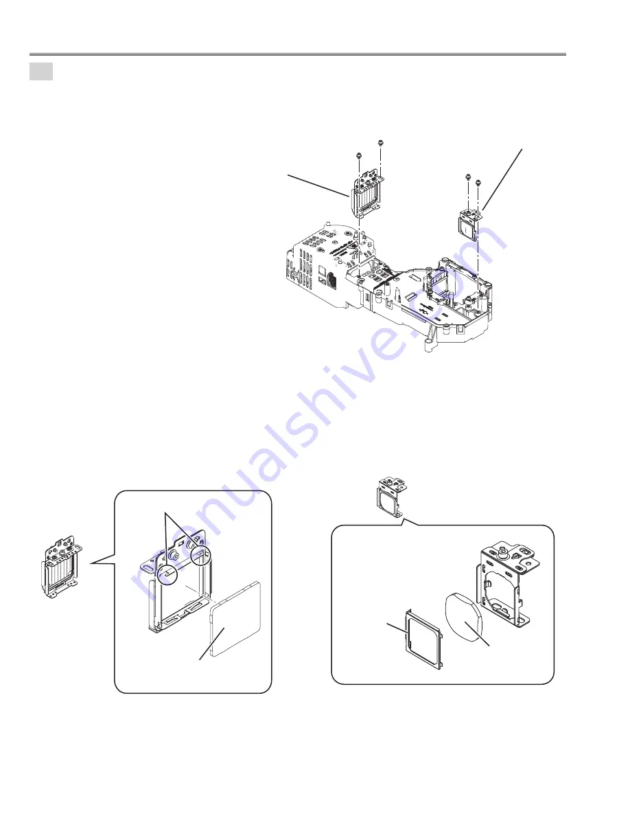 Sanyo XGA ULTRA SHORT-THROW PLC-XL51 Service Manual Download Page 40