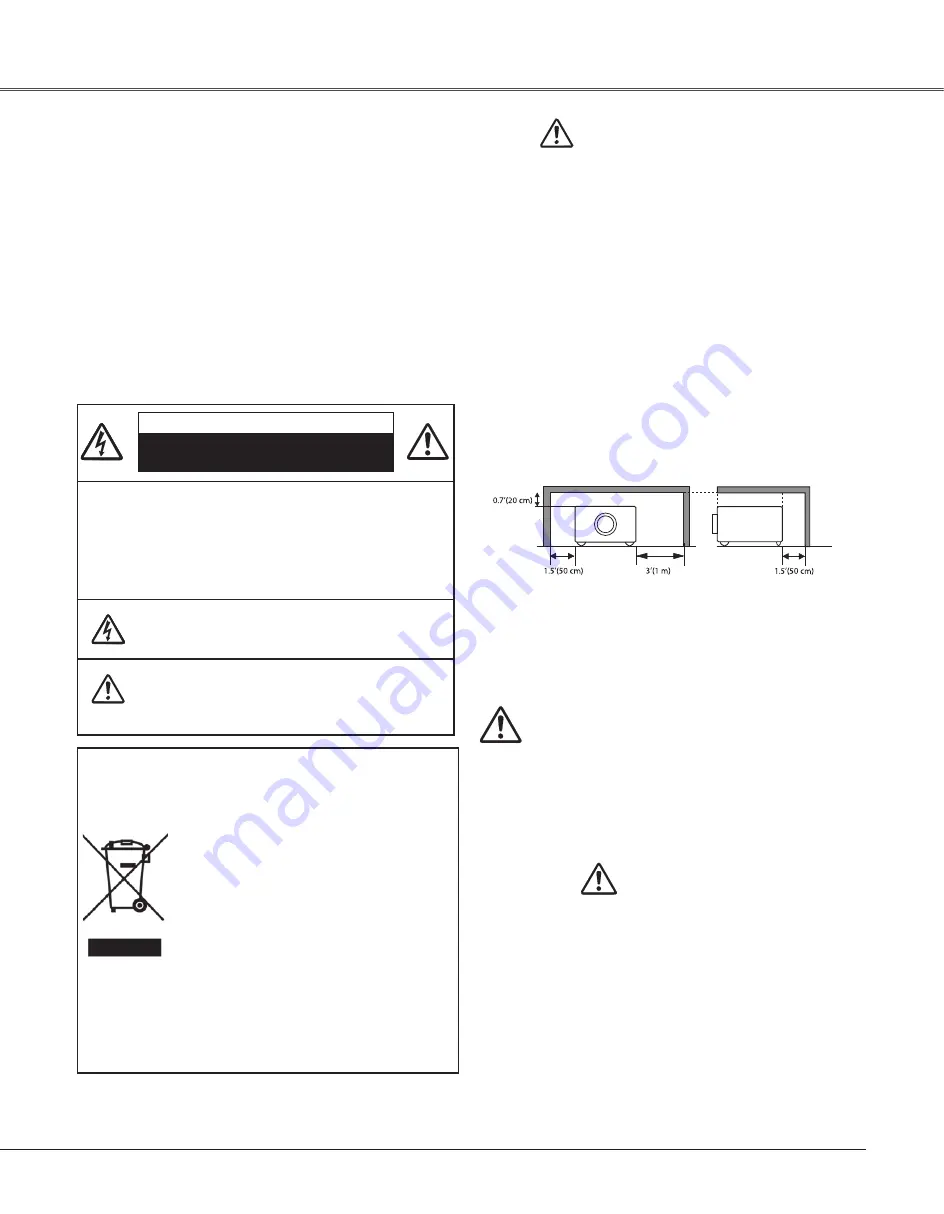 Sanyo XU88 - PLC XGA LCD Projector Owner'S Manual Download Page 5