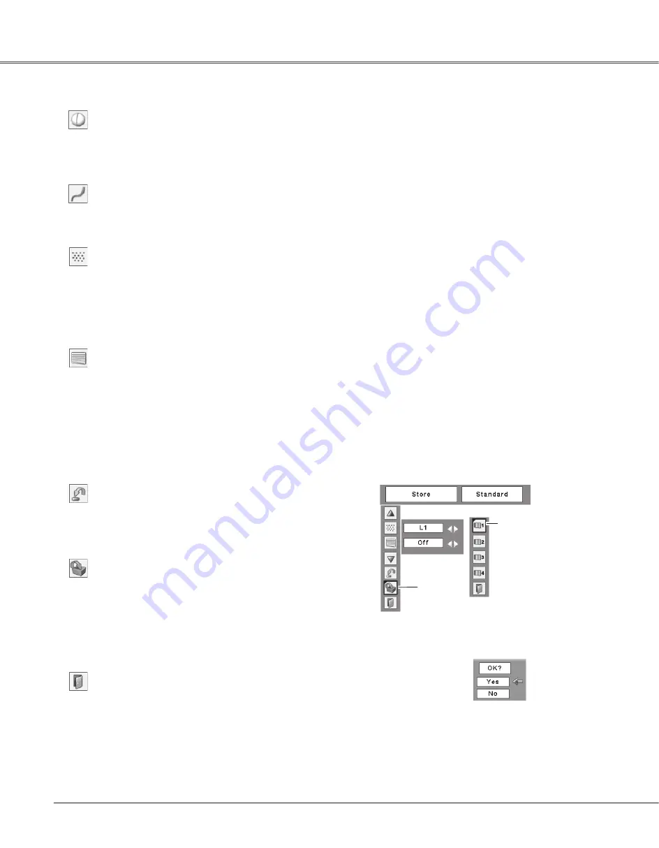 Sanyo XU88 - PLC XGA LCD Projector Owner'S Manual Download Page 44