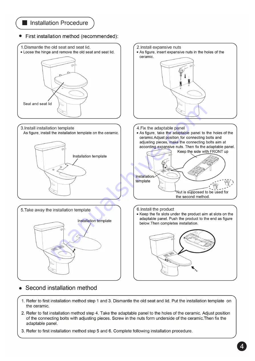 Sapho LB402 Installation And User Manual Download Page 16