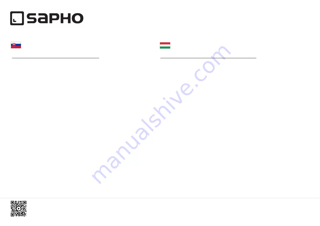 Sapho ZS123 Instructions Download Page 3