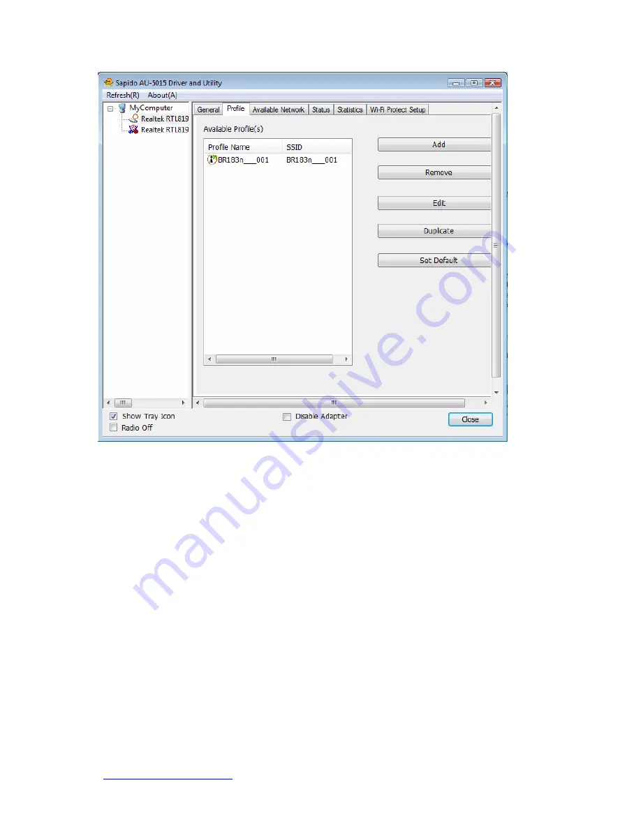 Sapido AU-5015 User Manual Download Page 12