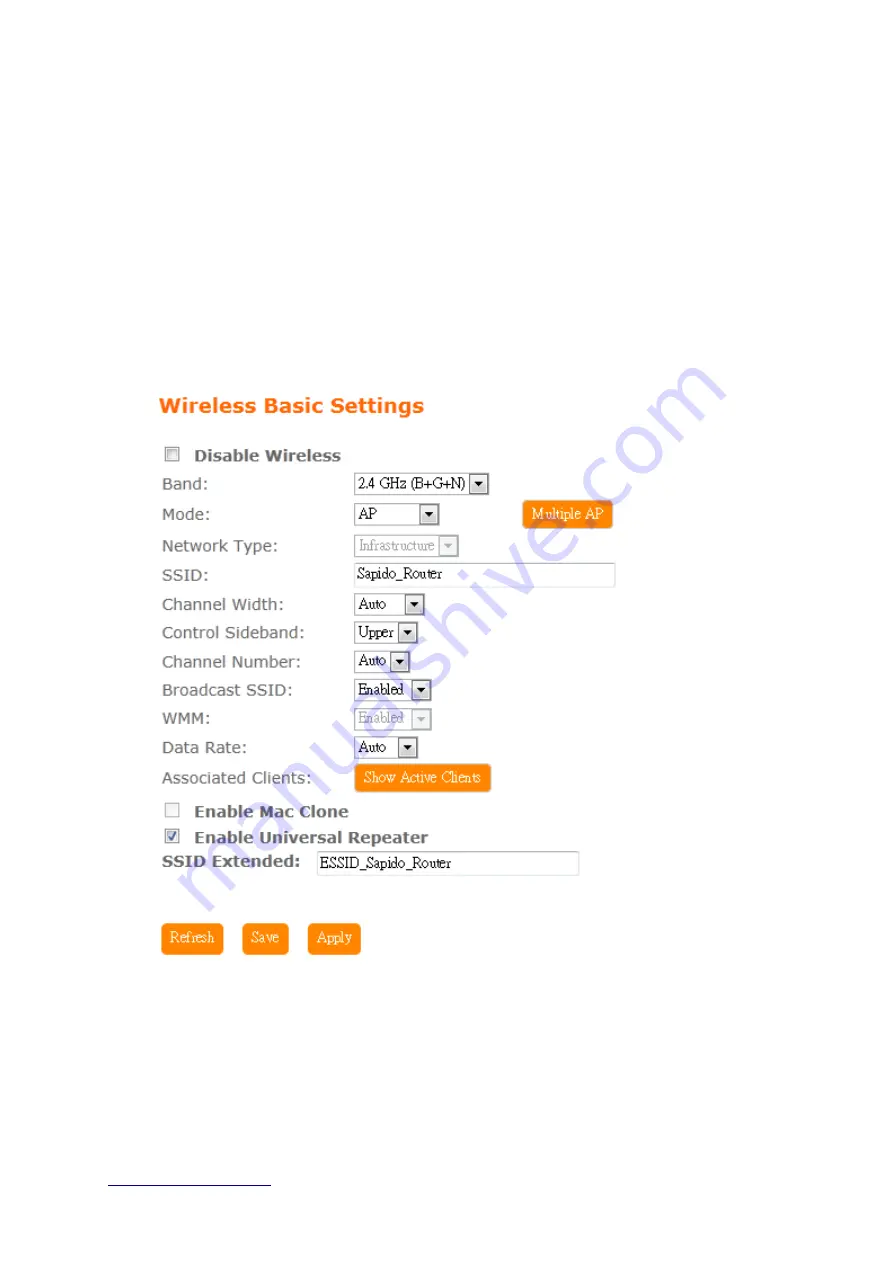 Sapido BRB72n User Manual Download Page 67