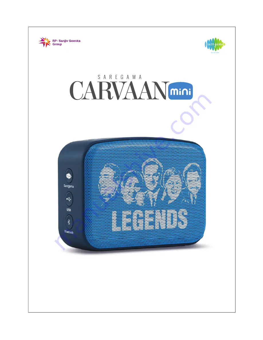 Saregama CARVAAN mini Скачать руководство пользователя страница 1