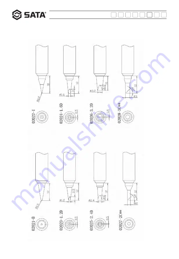 SATA 02002A User Manual Download Page 101