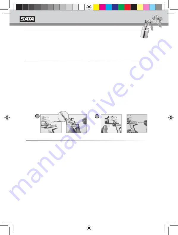 SATA SATAjet 1000 K HVLP Operating Instructions Manual Download Page 8