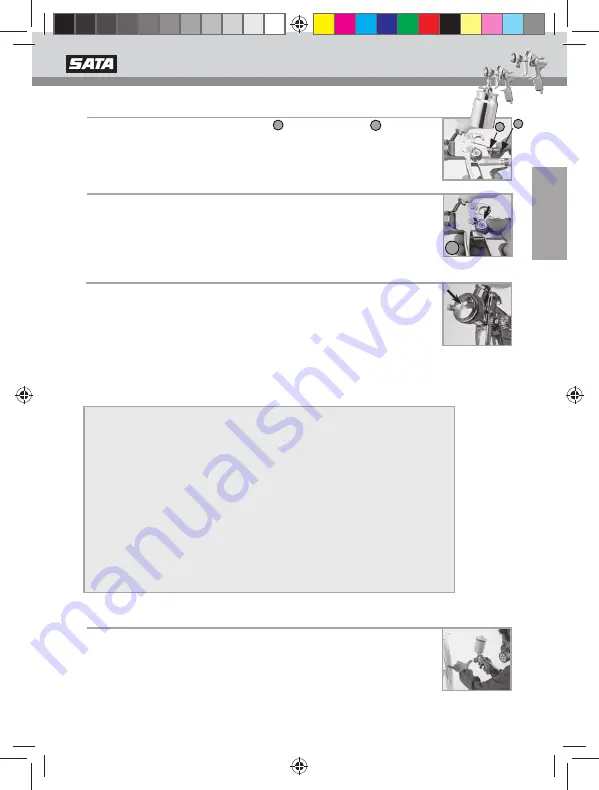 SATA SATAjet 1000 K HVLP Operating Instructions Manual Download Page 29