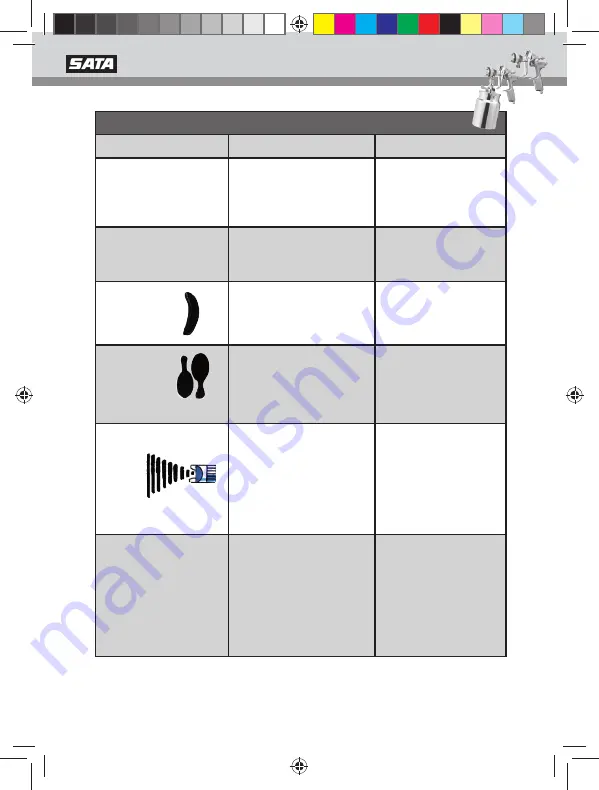 SATA SATAjet 1000 K HVLP Operating Instructions Manual Download Page 66