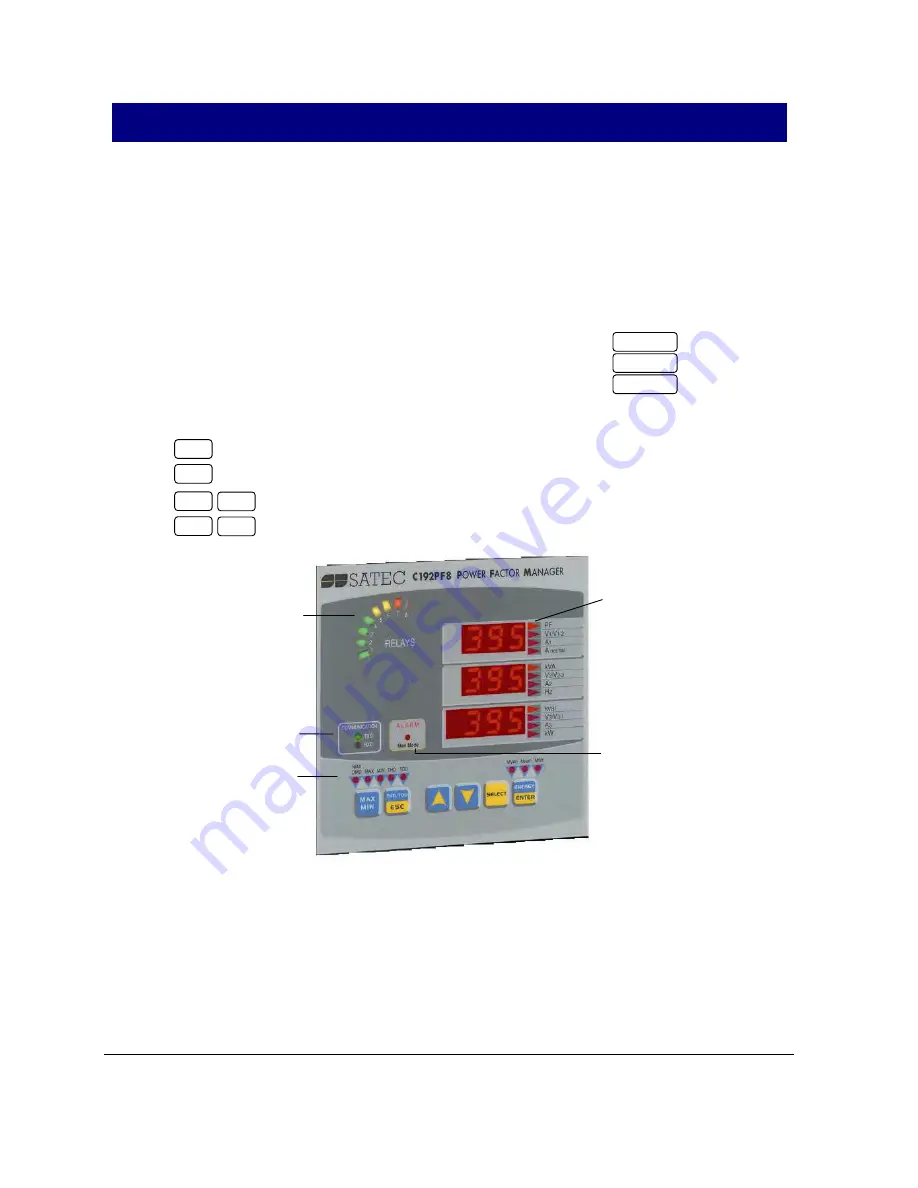 Satec C192PF8-RPR Installation And Operation Manual Download Page 60