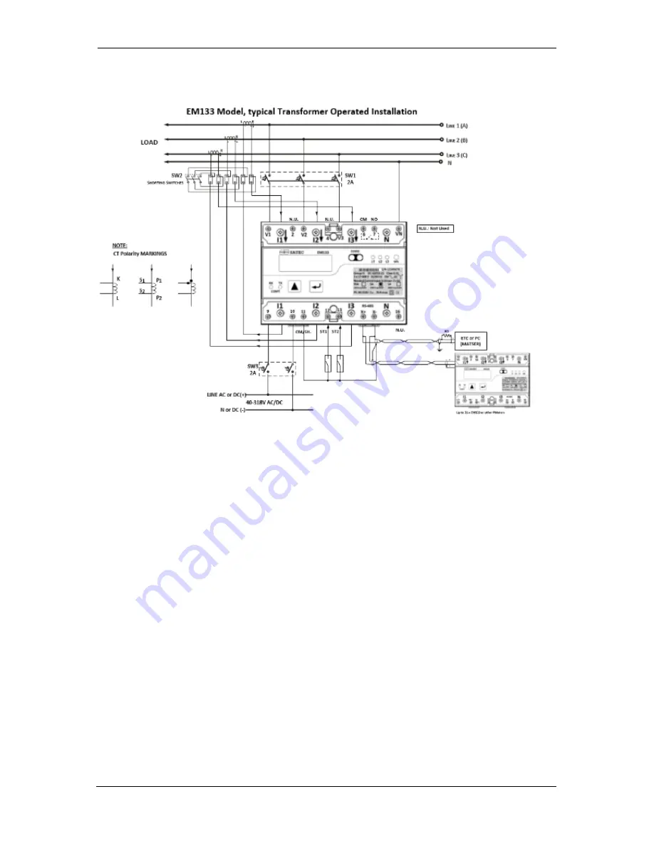 Satec EM132 Installation And Operation Manual Download Page 26